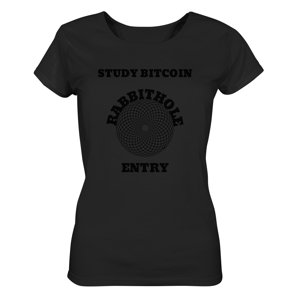 STUDY BITCOIN - RABBITHOLE ENTRY # Ladies Collection 21% Rabatt bis zum Halving 2024   - Ladies Organic Basic Shirt