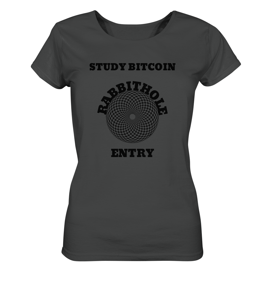 STUDY BITCOIN - RABBITHOLE ENTRY # Ladies Collection 21% Rabatt bis zum Halving 2024   - Ladies Organic Basic Shirt