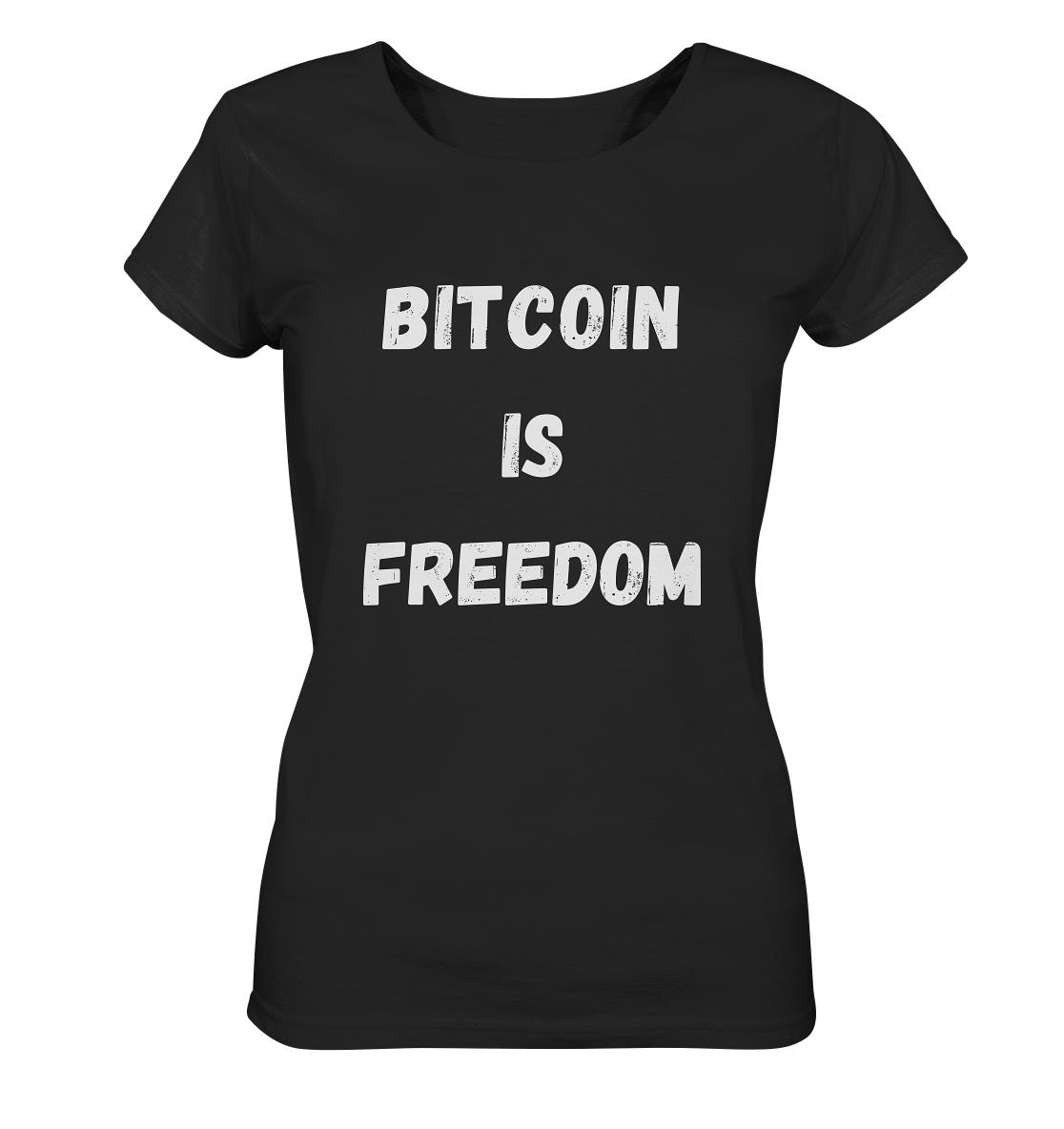 BITCOIN IS FREEDOM - LADIES COLLECTION 21% automat. Rabatt bis zum Halving 2024  - Ladies Organic Shirt