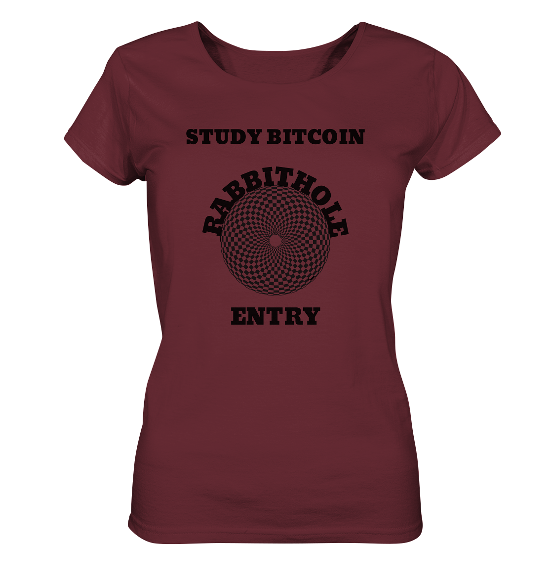 STUDY BITCOIN - RABBITHOLE ENTRY # Ladies Collection 21% Rabatt bis zum Halving 2024   - Ladies Organic Shirt