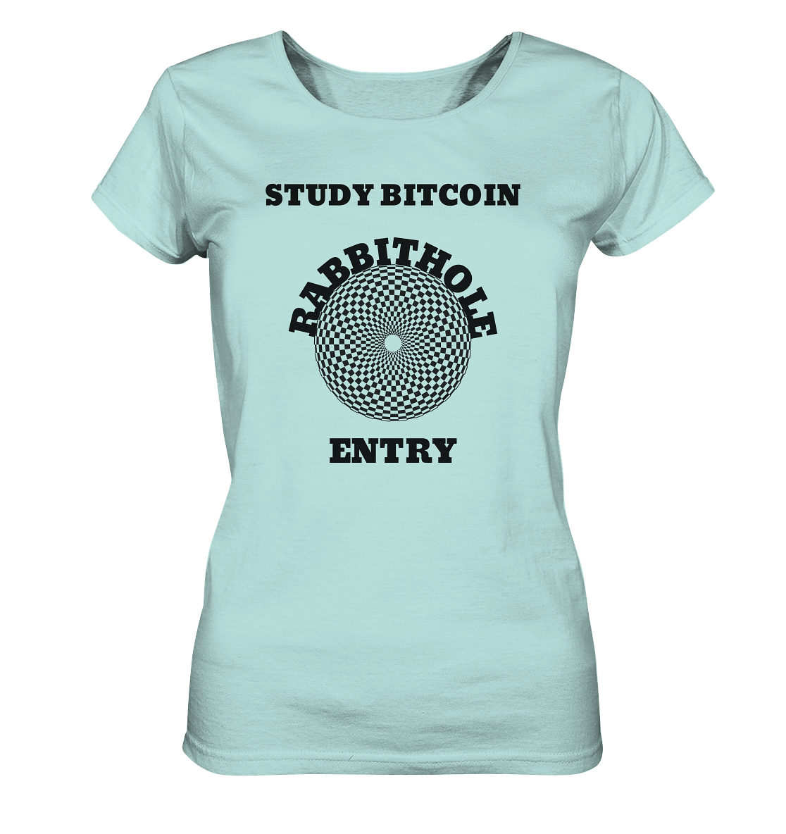 STUDY BITCOIN - RABBITHOLE ENTRY # Ladies Collection 21% Rabatt bis zum Halving 2024   - Ladies Organic Shirt