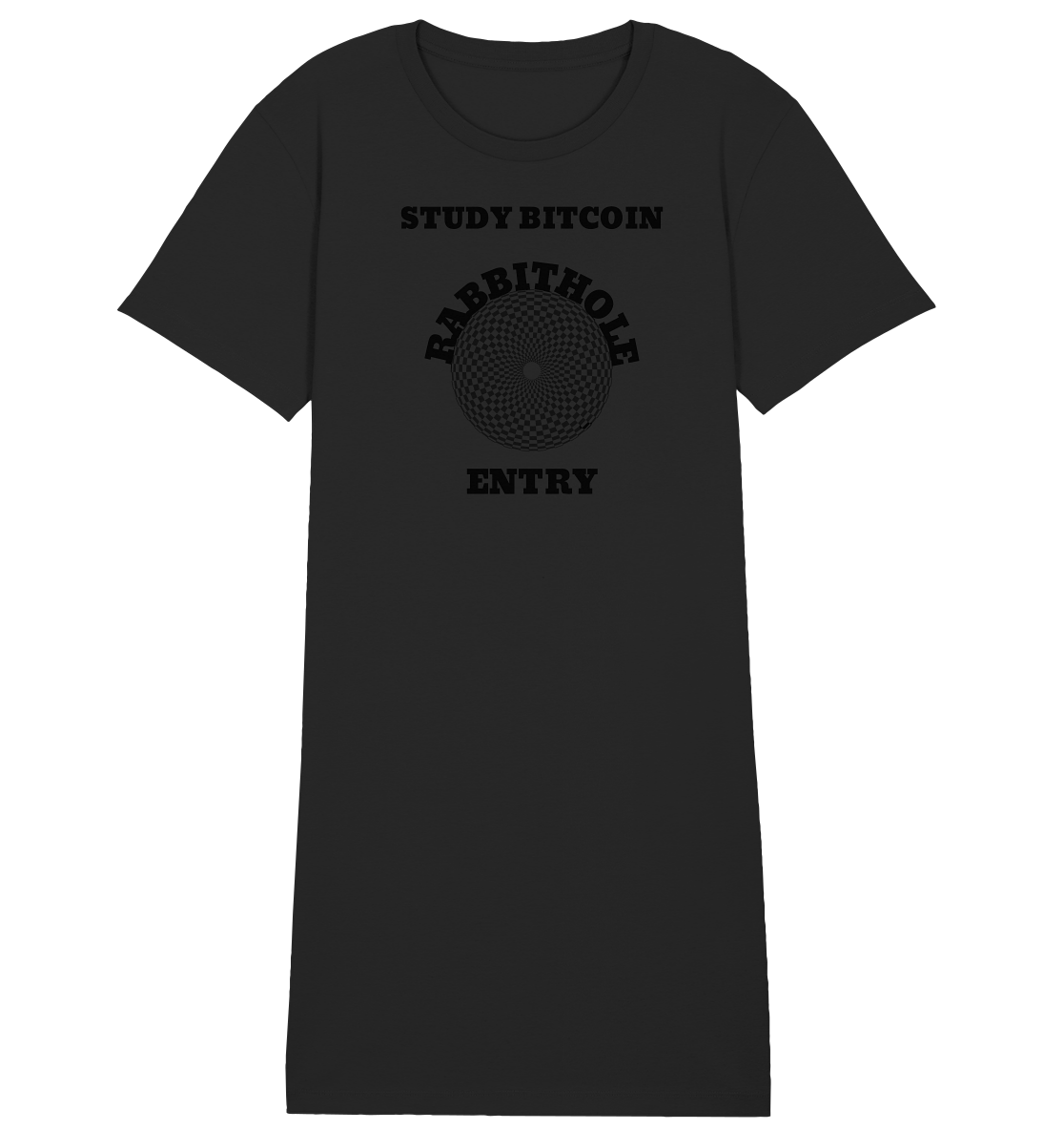 STUDY BITCOIN - RABBITHOLE ENTRY # Ladies Collection 21% Rabatt bis zum Halving 2024   - Ladies Organic Shirt Dress