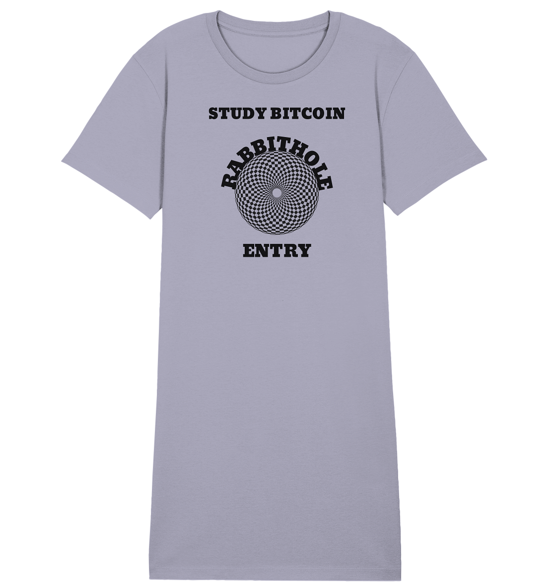 STUDY BITCOIN - RABBITHOLE ENTRY # Ladies Collection 21% Rabatt bis zum Halving 2024   - Ladies Organic Shirt Dress