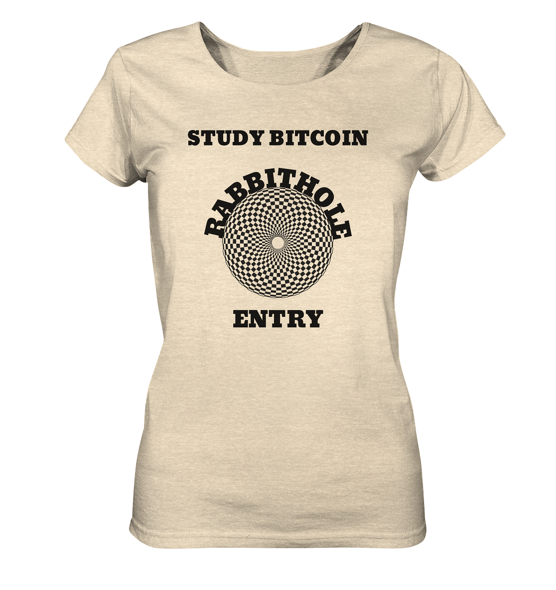 STUDY BITCOIN - RABBITHOLE ENTRY # Ladies Collection 21% Rabatt bis zum Halving 2024   - Ladies Organic Shirt