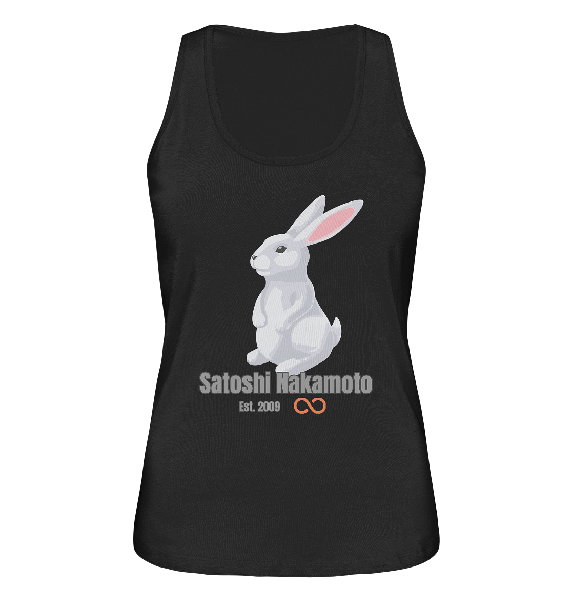 SATOSHI NAKAMOTO Est. 2009 (unendlich) - LADIES COLLECTION 21% automat. Rabatt bis zum Halving 2024  - Ladies Organic Tank-Top