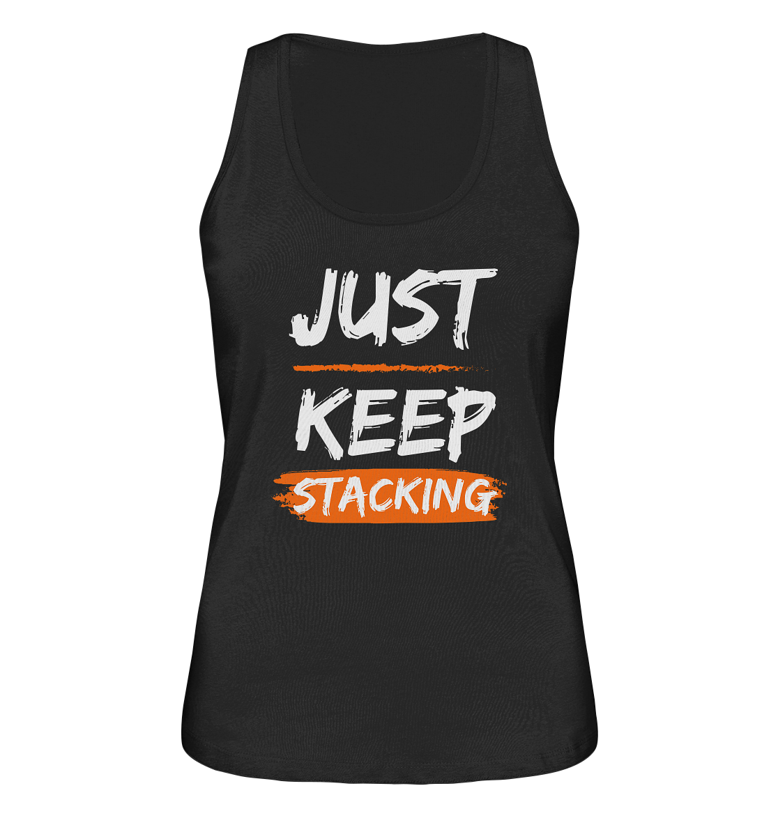 JUST KEEP STACKING - LADIES COLLECTION 21% automat. Rabatt bis zum Halving 2024   - Ladies Organic Tank-Top