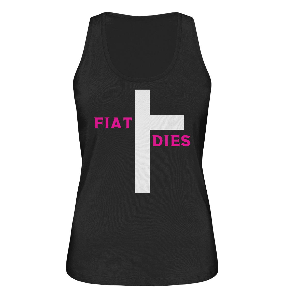 FIAT DIES (pink / pink) - Ladies Collection  - Ladies Organic Tank-Top