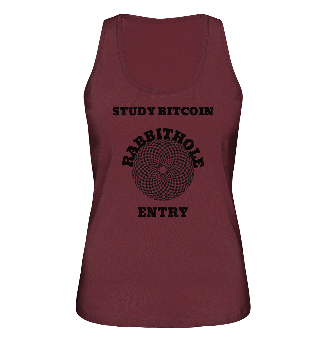 STUDY BITCOIN - RABBITHOLE ENTRY # Ladies Collection 21% Rabatt bis zum Halving 2024   - Ladies Organic Tank-Top