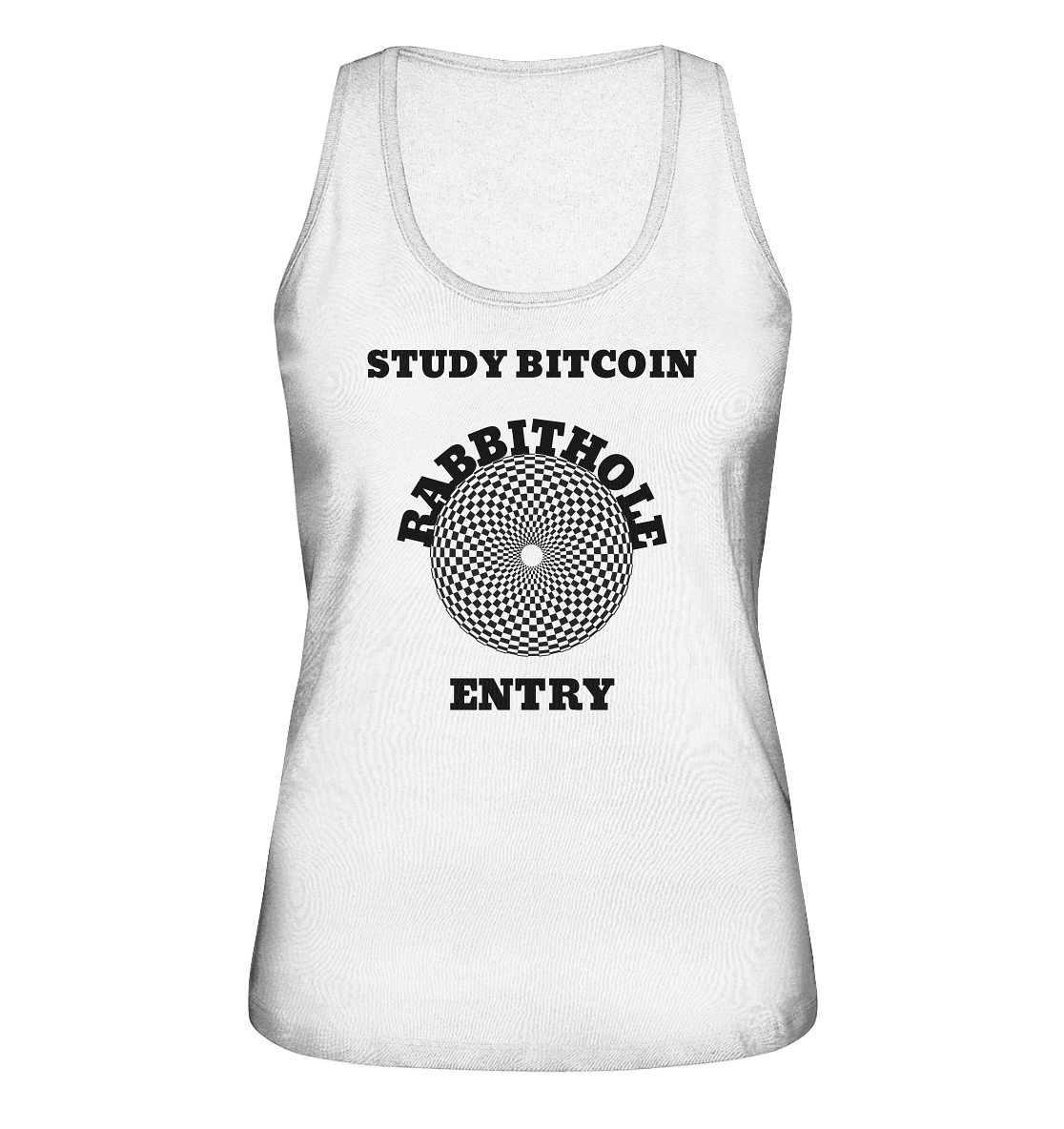 STUDY BITCOIN - RABBITHOLE ENTRY # Ladies Collection 21% Rabatt bis zum Halving 2024   - Ladies Organic Tank-Top