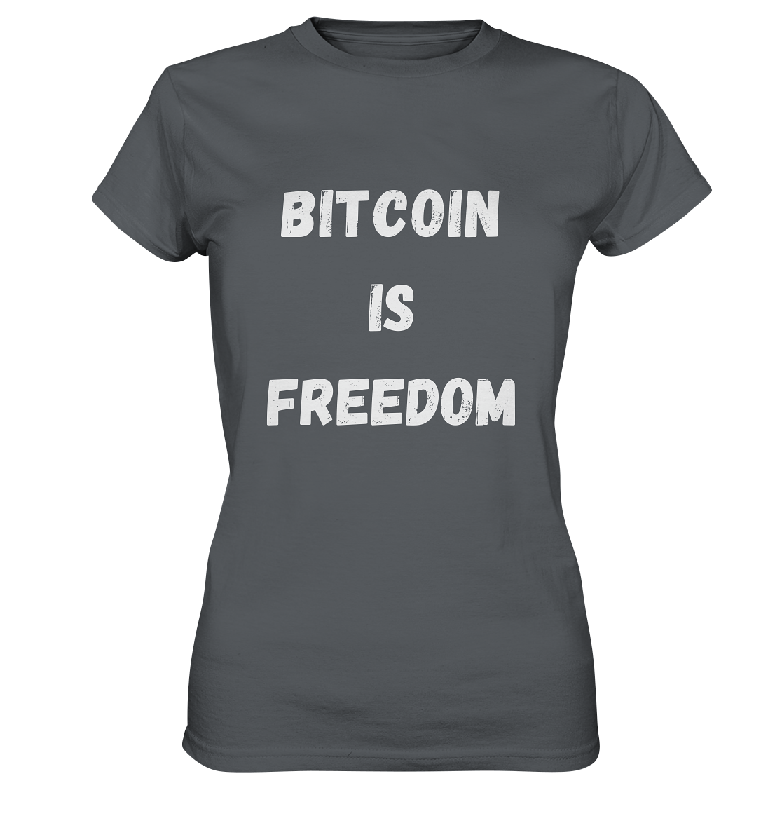 BITCOIN IS FREEDOM - LADIES COLLECTION 21% automat. Rabatt bis zum Halving 2024  - Ladies Premium Shirt