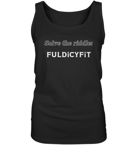 SOLVE THE RIDDLE - FULDiCYFiT  (Ladies)  - Ladies Tank-Top