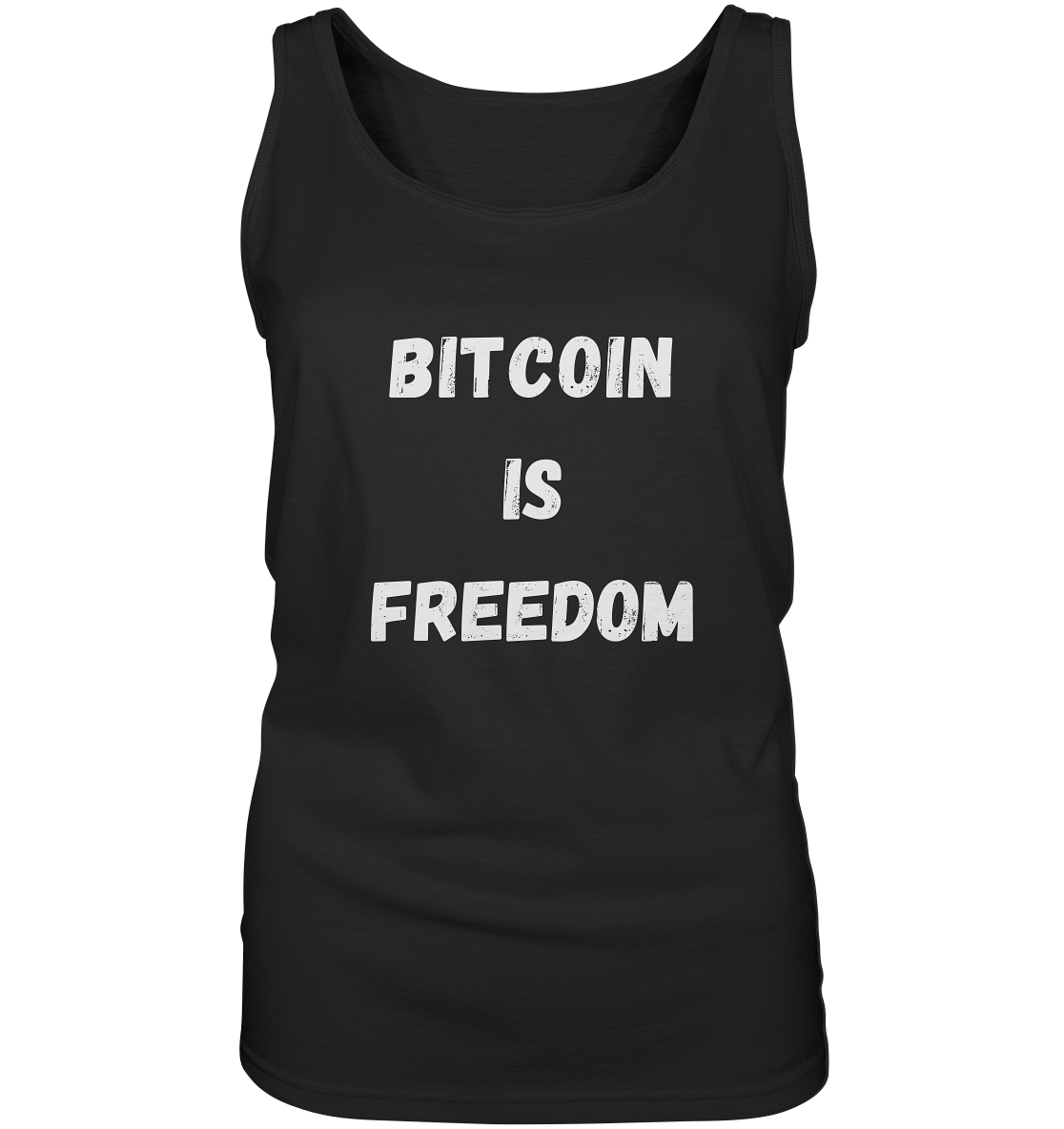 BITCOIN IS FREEDOM - LADIES COLLECTION 21% automat. Rabatt bis zum Halving 2024  - Ladies Tank-Top