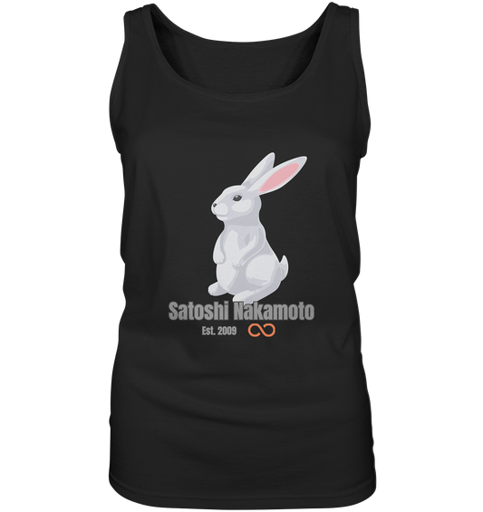 SATOSHI NAKAMOTO Est. 2009 (unendlich) - LADIES COLLECTION 21% automat. Rabatt bis zum Halving 2024  - Ladies Tank-Top