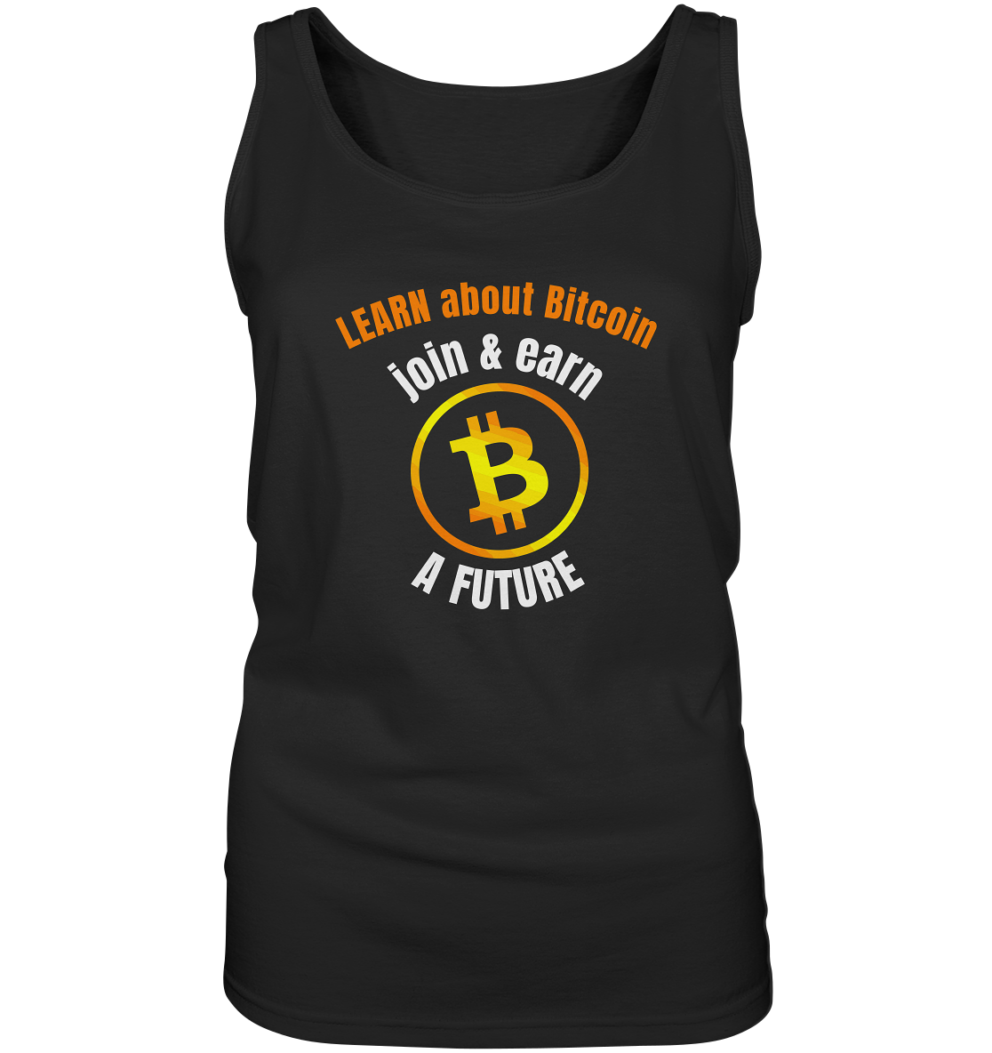 LEARN about BITCOIN join & earn A FUTURE - Ladies collection - Ladies Tank-Top