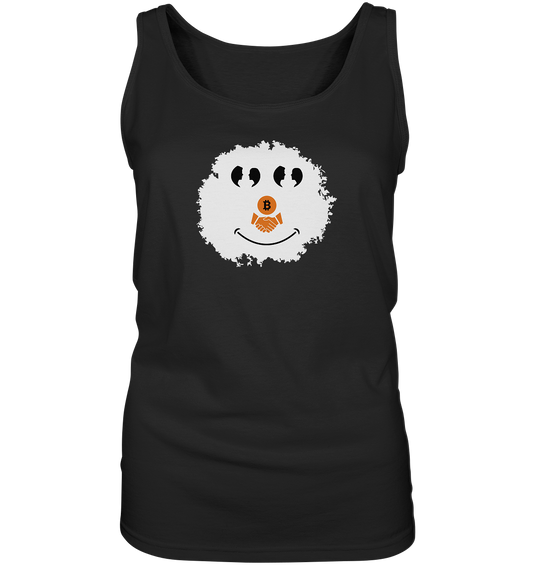 Smiley Augen Gespräch Bitcoin handshake - (Ladies Collection 21% Rabatt bis zum Halving 2024) - Ladies Tank-Top