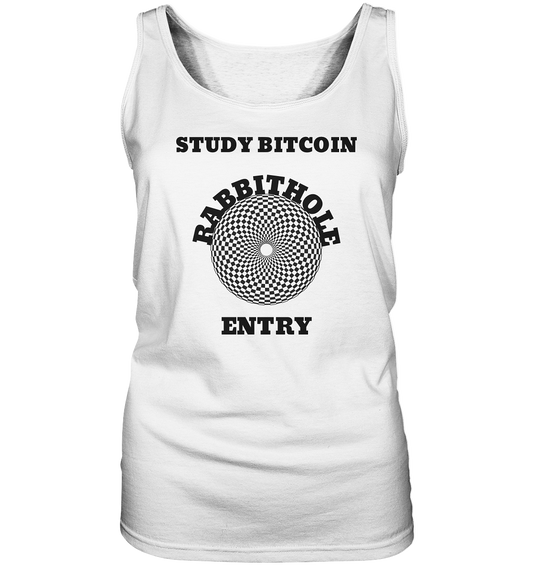 STUDY BITCOIN - RABBITHOLE ENTRY # Ladies Collection 21% Rabatt bis zum Halving 2024   - Ladies Tank-Top