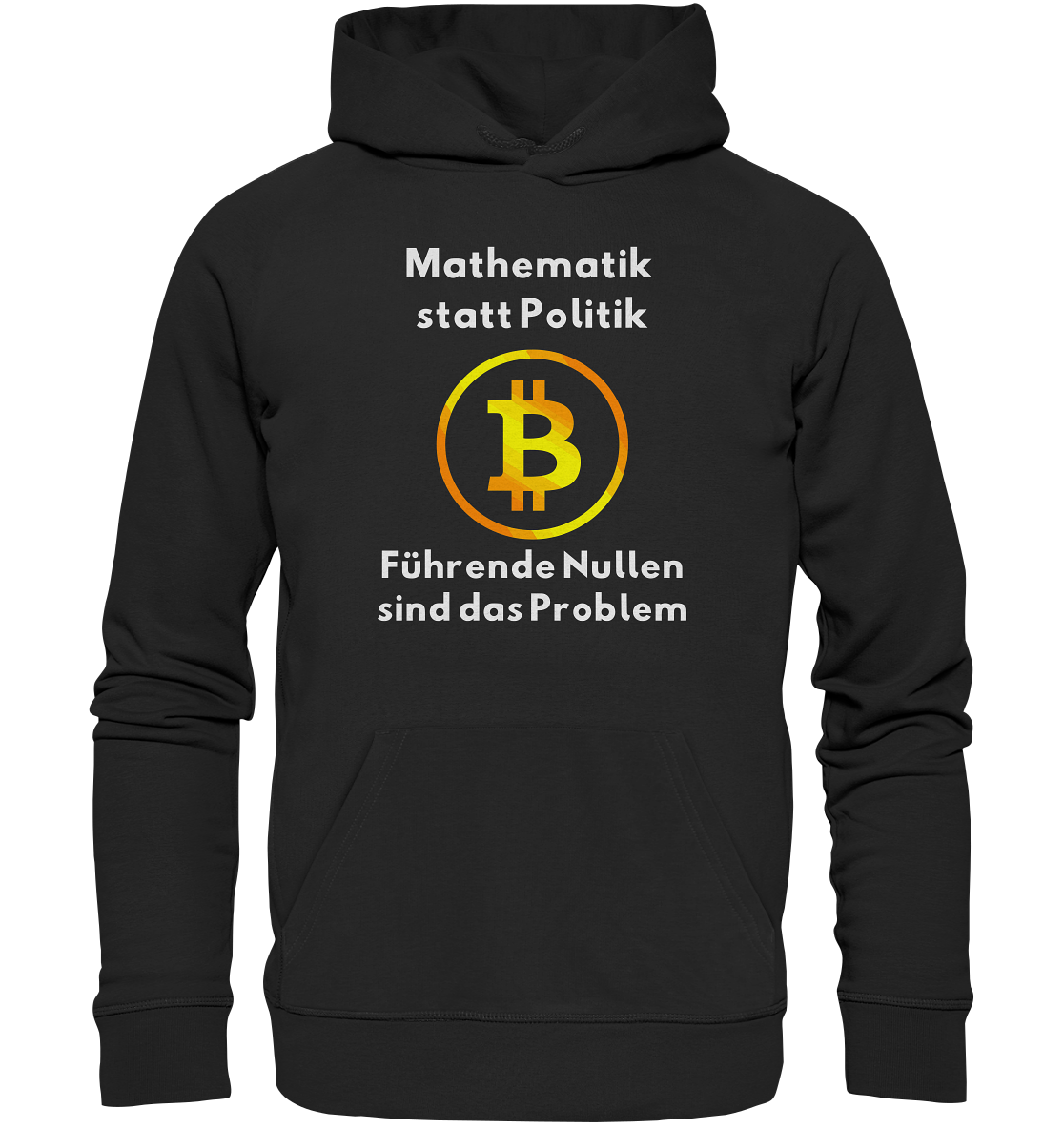 Mathematik statt Politik - führende Nullen sind (überall) das Problem ;-) - Organic Basic Hoodie