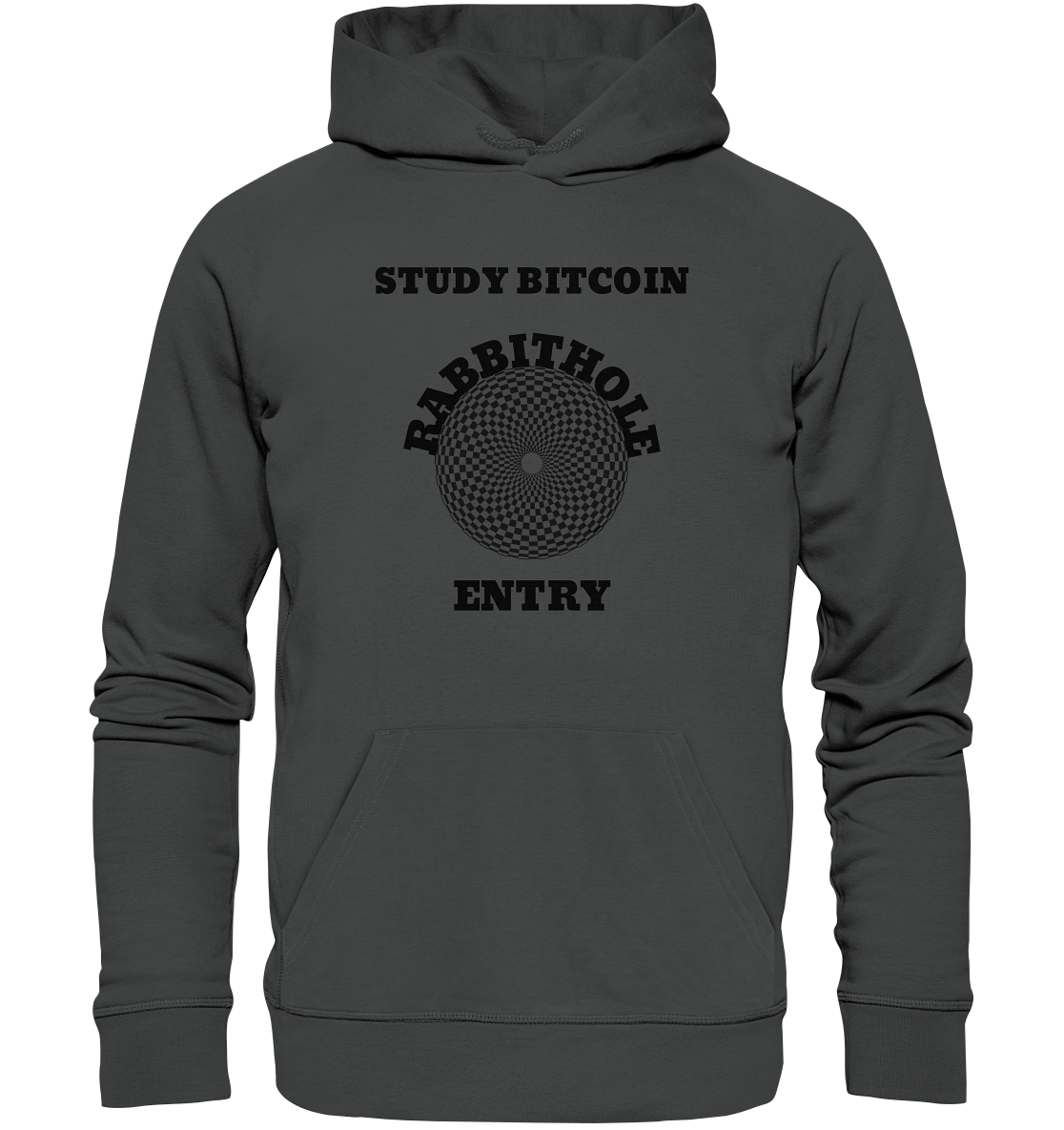 STUDY BITCOIN - RABBITHOLE ENTRY - Organic Basic Hoodie