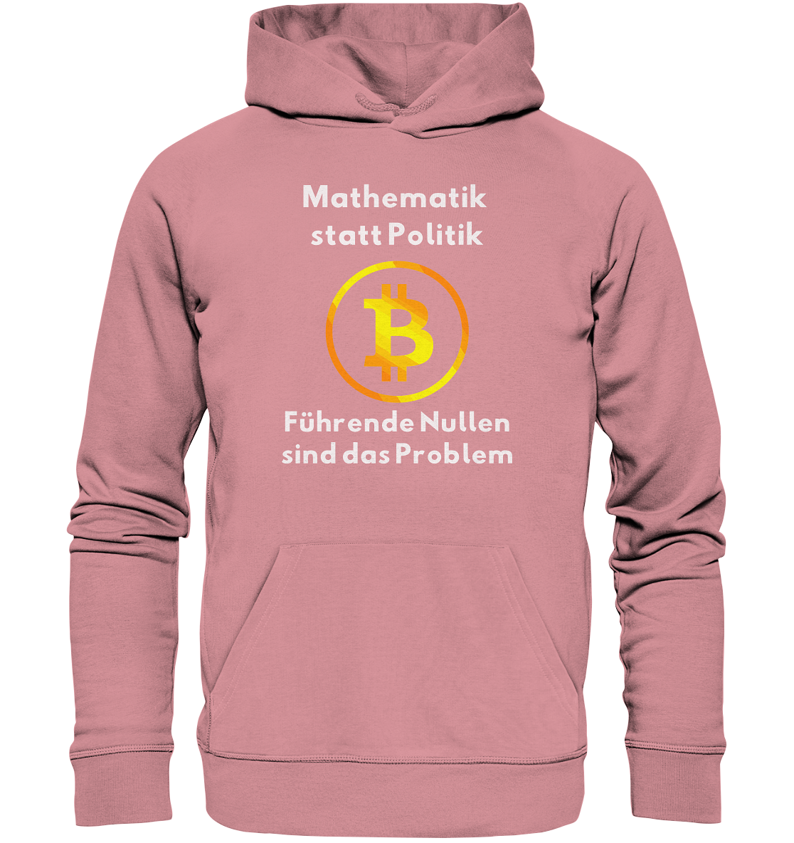 Mathematik statt Politik - führende Nullen sind (überall) das Problem ;-) - Organic Basic Hoodie