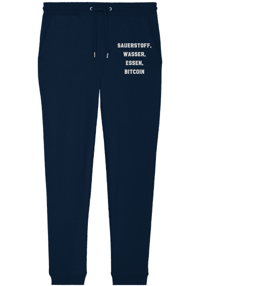 SAUERSTOFF, WASSER, ESSEN, BITCOIN - Organic Jogger Pants