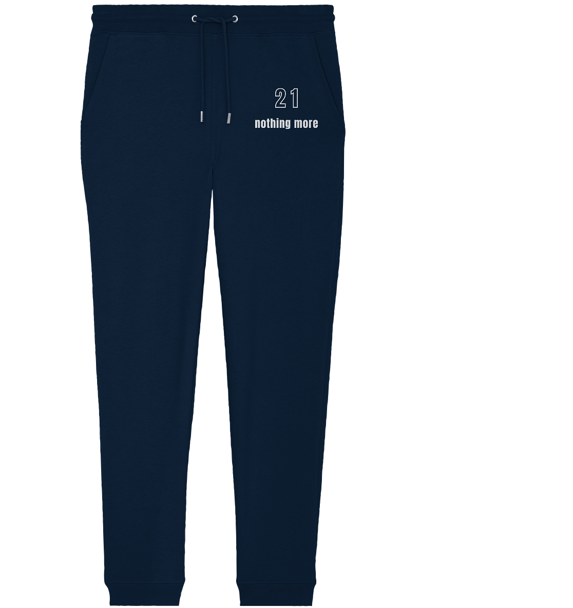 21 - nothing more (Text only) - Organic Jogger Pants