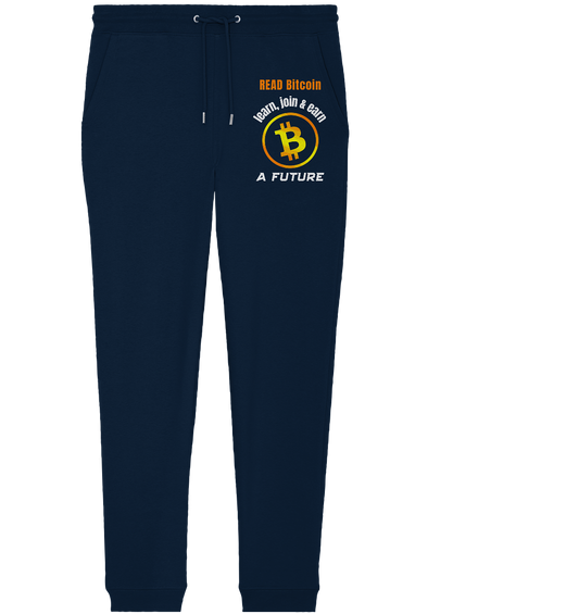 READ BITCOIN learn, join & earn A FUTURE - Var. Ladies collection  - Organic Jogger Pants