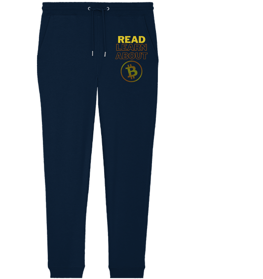 READ - LEARN ABOUT BITCOIN - Ladies Collection - Organic Jogger Pants