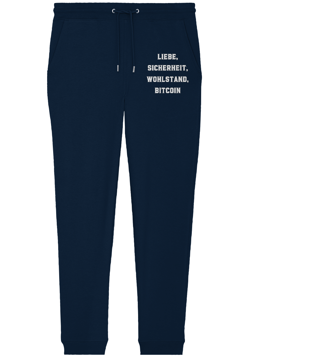 LIEBE, SICHERHEIT, WOHLSTAND, BITCOIN  - Organic Jogger Pants