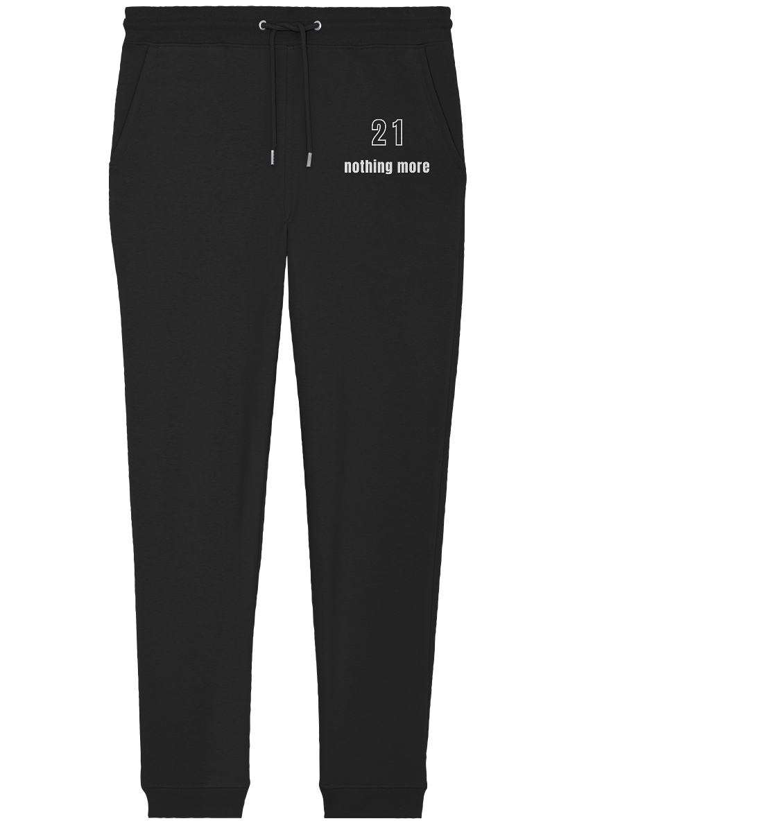 21 - nothing more (Text only) - Organic Jogger Pants