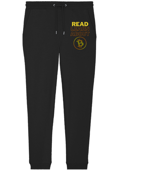 READ - LEARN ABOUT - BTC-Symbol - Organic Jogger Pants