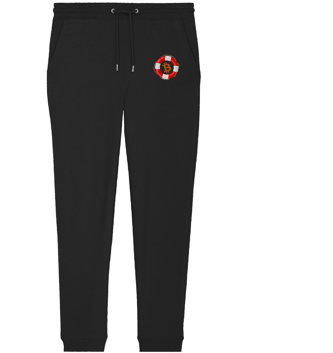 Minimalistisch Rettungsring Bitcoin - Organic Jogger Pants