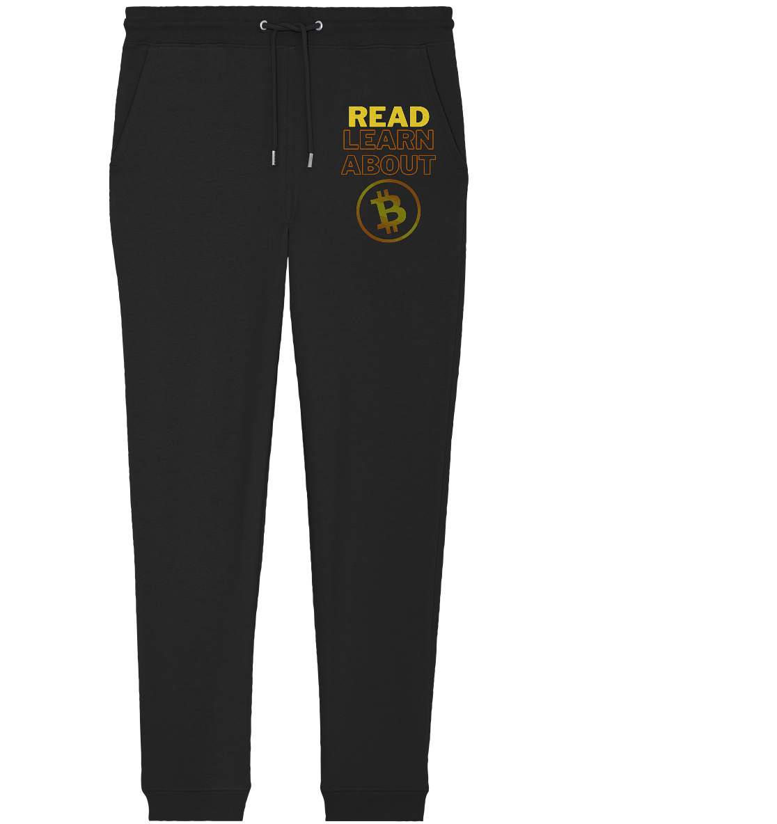 READ - LEARN ABOUT BITCOIN - Ladies Collection - Organic Jogger Pants