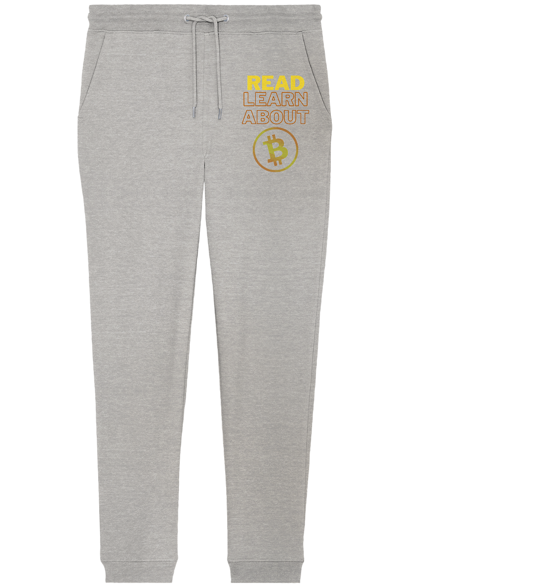 READ - LEARN ABOUT BITCOIN - Ladies Collection - Organic Jogger Pants