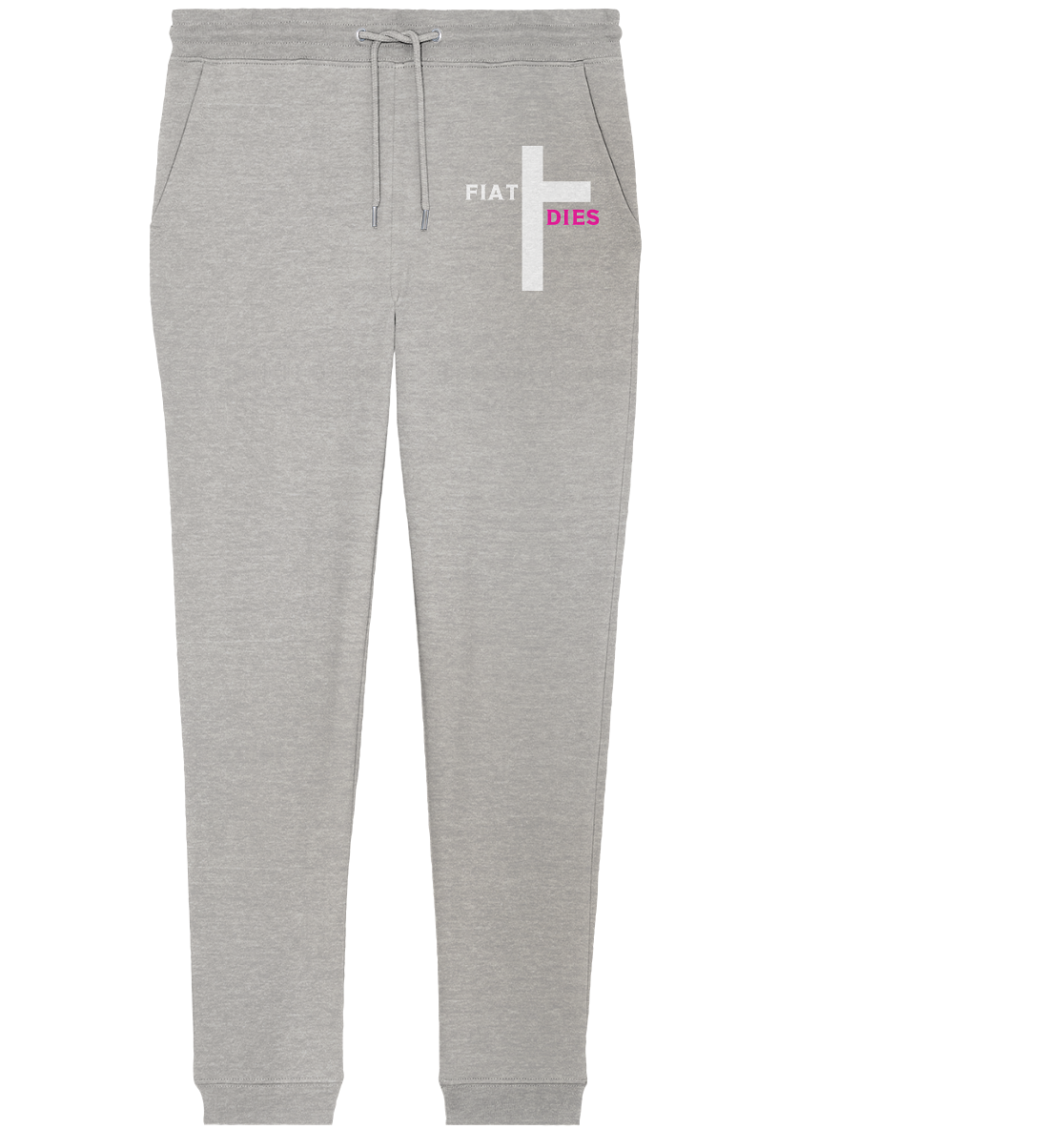 FIAT DIES (weiss / pink) - Ladies Collection  - Organic Jogger Pants