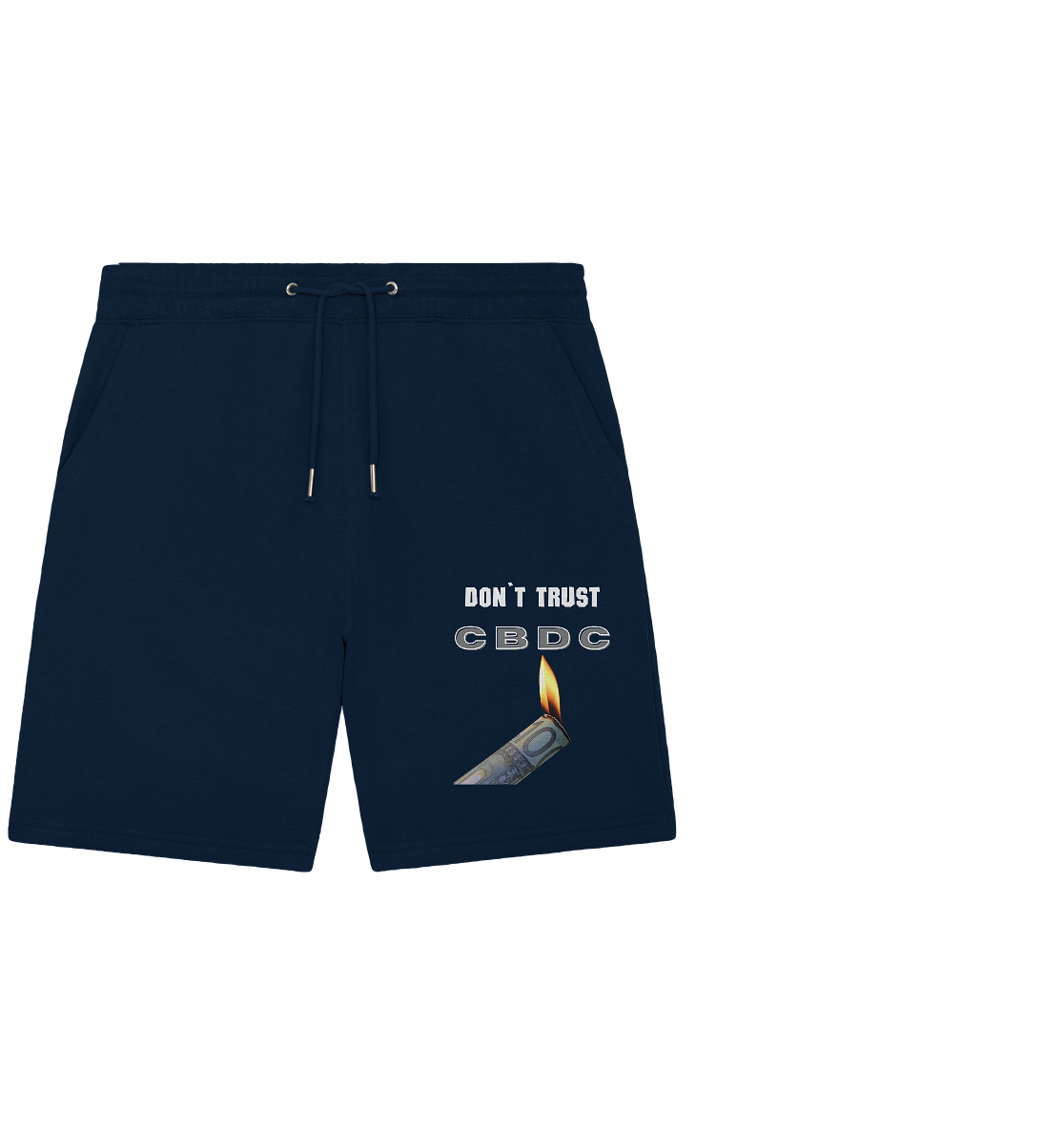 DON`T TRUST CBDC - Organic Jogger Shorts