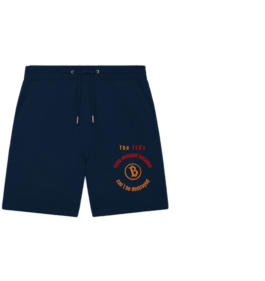 The FEDs been annoyed, BTC cant be destroyed - Organic Jogger Shorts