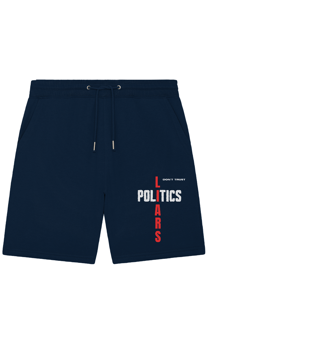 don`t trust POLITICS, LIARS (Ladies Collection) - Organic Jogger Shorts