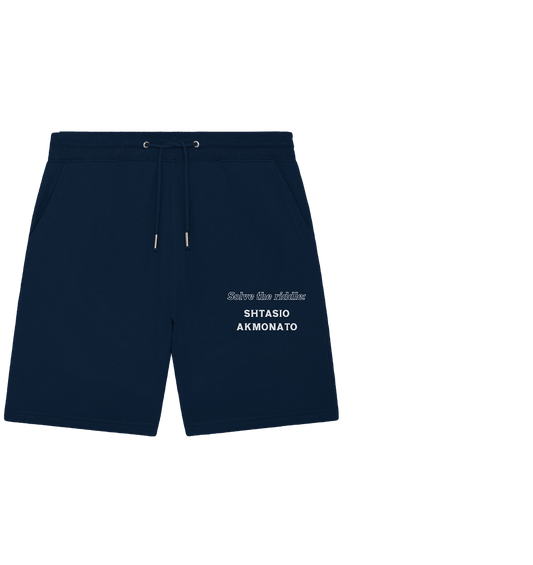 Solve the riddle - SHTASIO AKMONATO - Organic Jogger Shorts