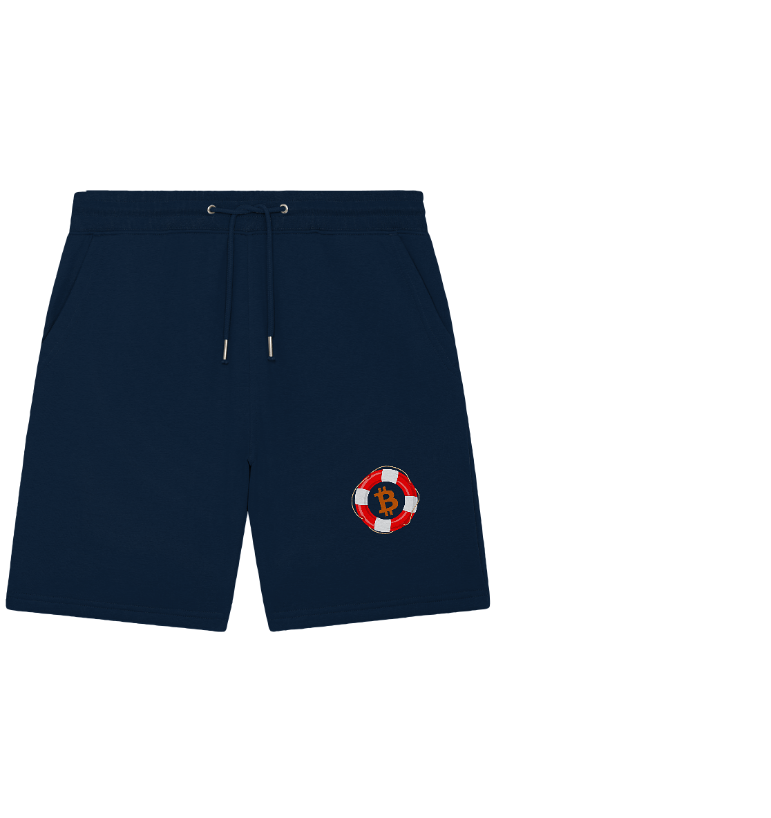 Minimalistisch Rettungsring Bitcoin - Organic Jogger Shorts