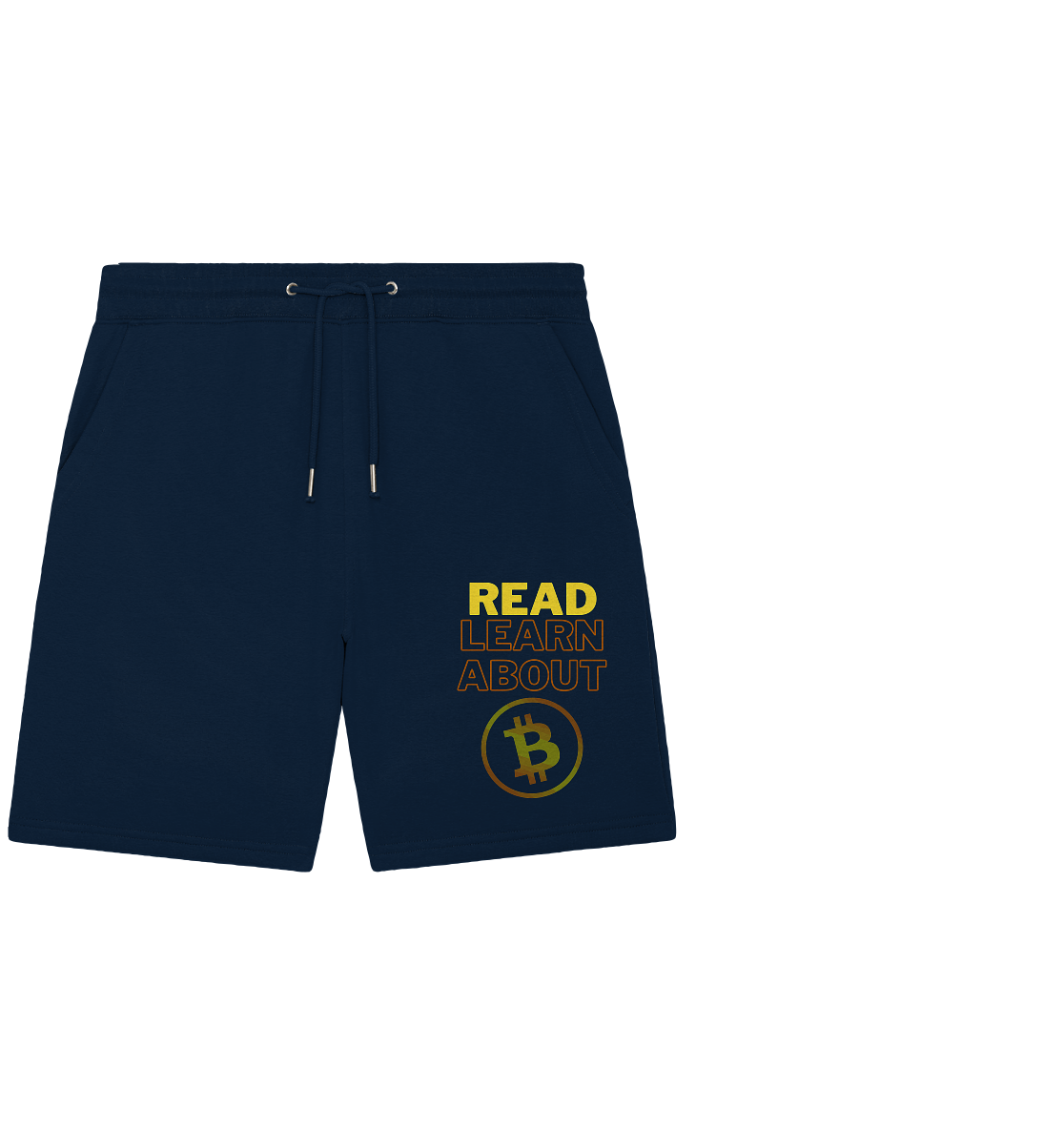 READ - LEARN ABOUT BITCOIN - Ladies Collection - Organic Jogger Shorts