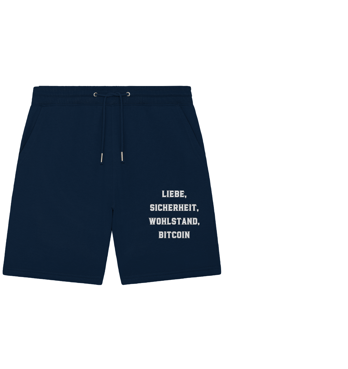 LIEBE, SICHERHEIT, WOHLSTAND, BITCOIN - Ladies Collection  - Organic Jogger Shorts