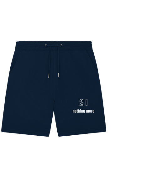 21 - nothing more (Text only) - Organic Jogger Shorts