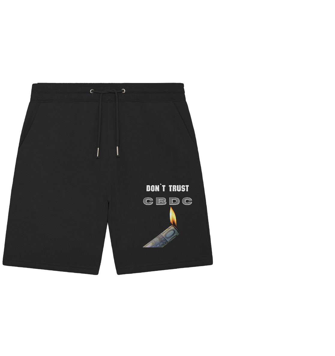 DON`T TRUST CBDC - Organic Jogger Shorts