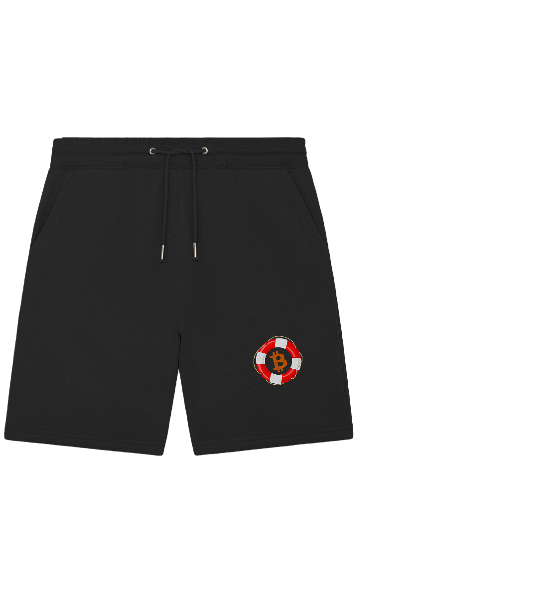 Minimalistisch Rettungsring Bitcoin - Organic Jogger Shorts