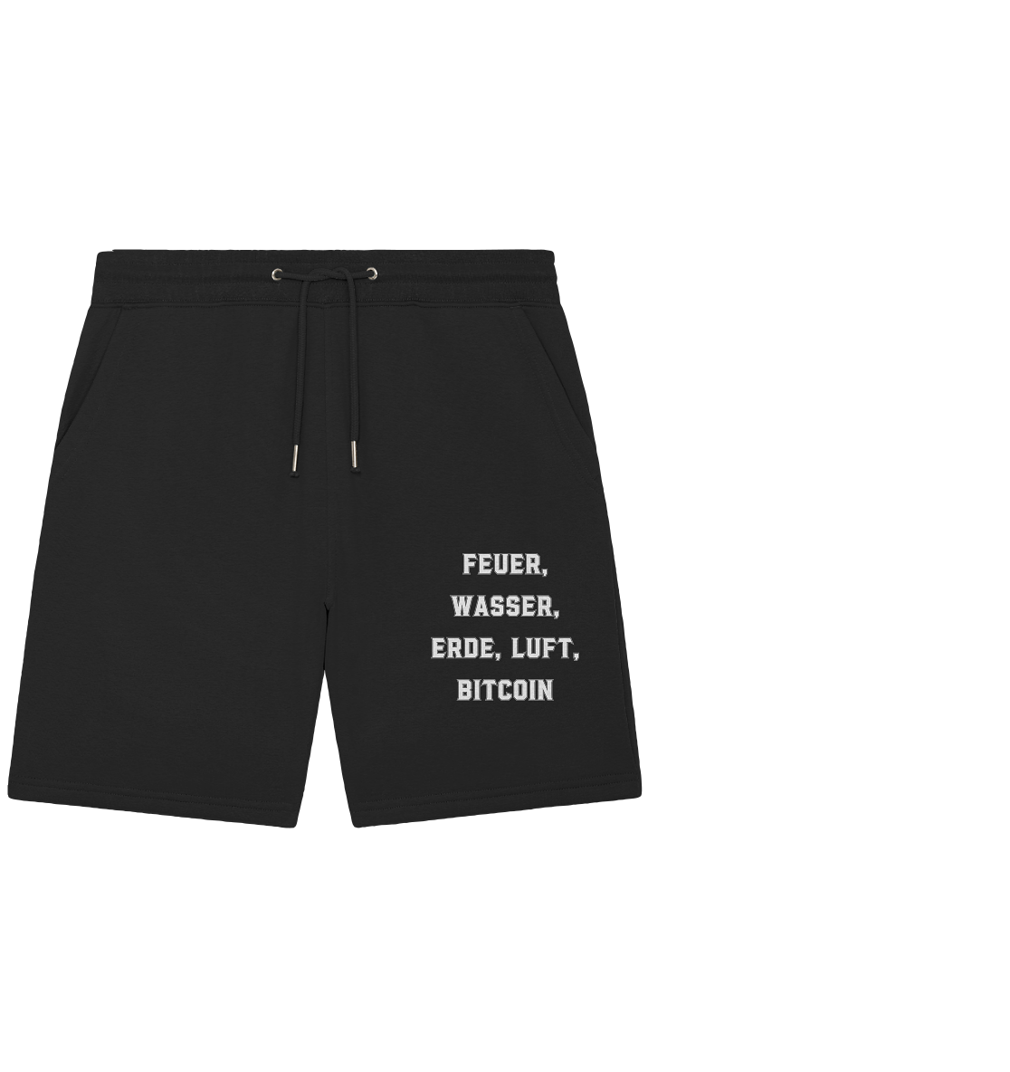 FEUER, WASSER, ERDE, LUFT, BITCOIN- Ladies Collection  - Organic Jogger Shorts