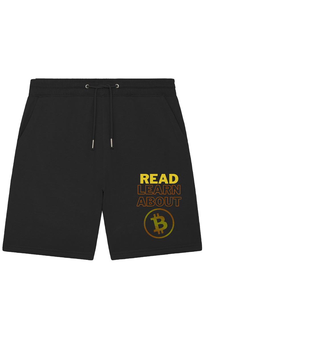 READ - LEARN ABOUT - BTC-Symbol - Organic Jogger Shorts