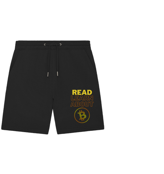 READ - LEARN ABOUT - BTC-Symbol - Organic Jogger Shorts