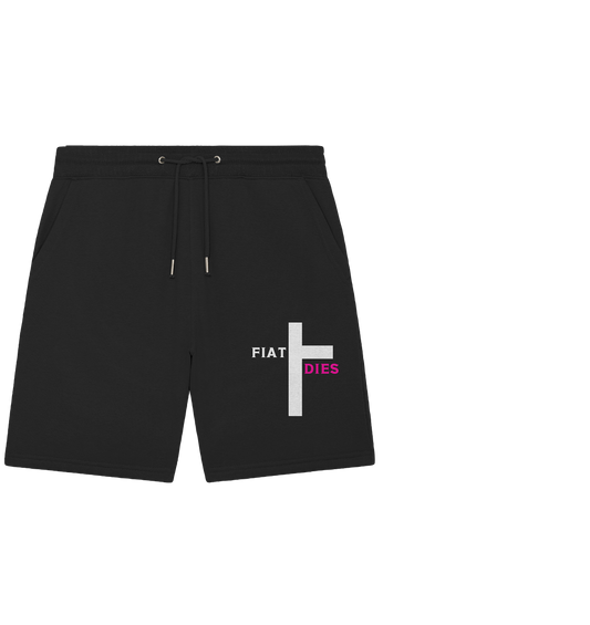 FIAT DIES (weiss / pink) - Ladies Collection  - Organic Jogger Shorts