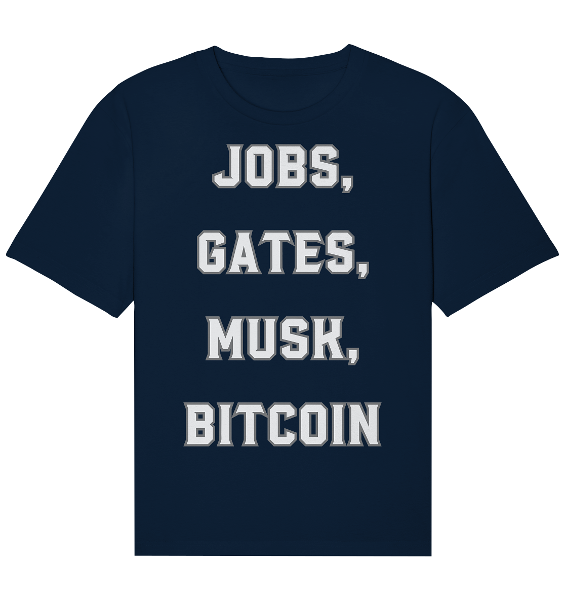 Steve Jobs, Bill Gates, Elon Musk, BITCOIN - Organic Relaxed Shirt