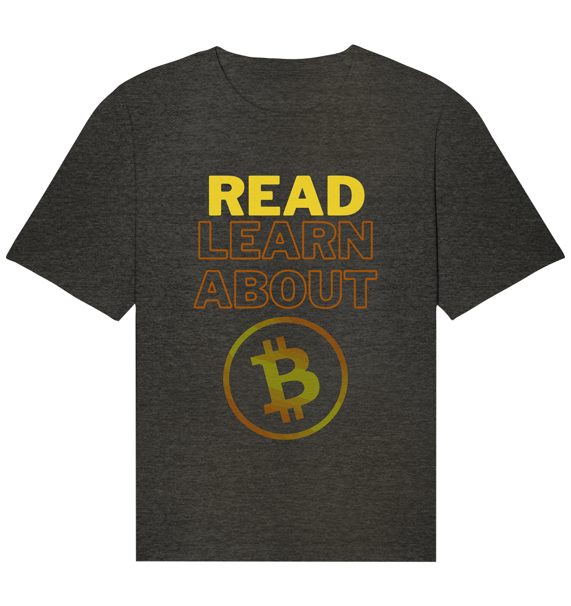 READ - LEARN ABOUT - BTC-Symbol - Organic Relaxed Shirt